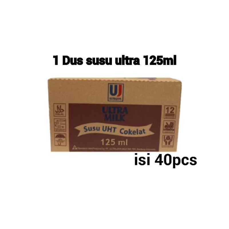 

Susu ultra UHT 125 ml (1 DUS) 40 pcs