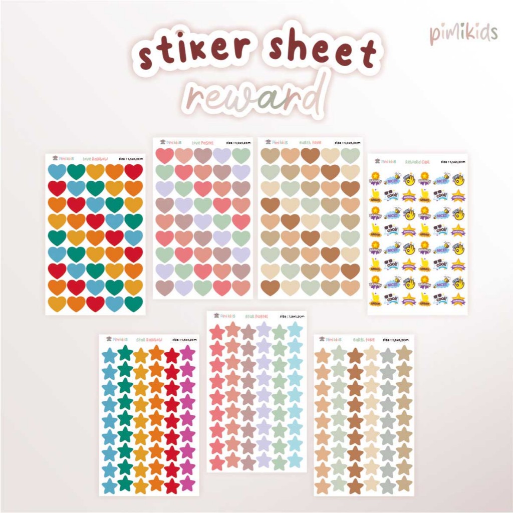 

STIKER REWARD ❤ STIKER AESTHETIC ❤ STIKER NILAI ❤ LOVE ❤ STAR ❤ EARTH TONE