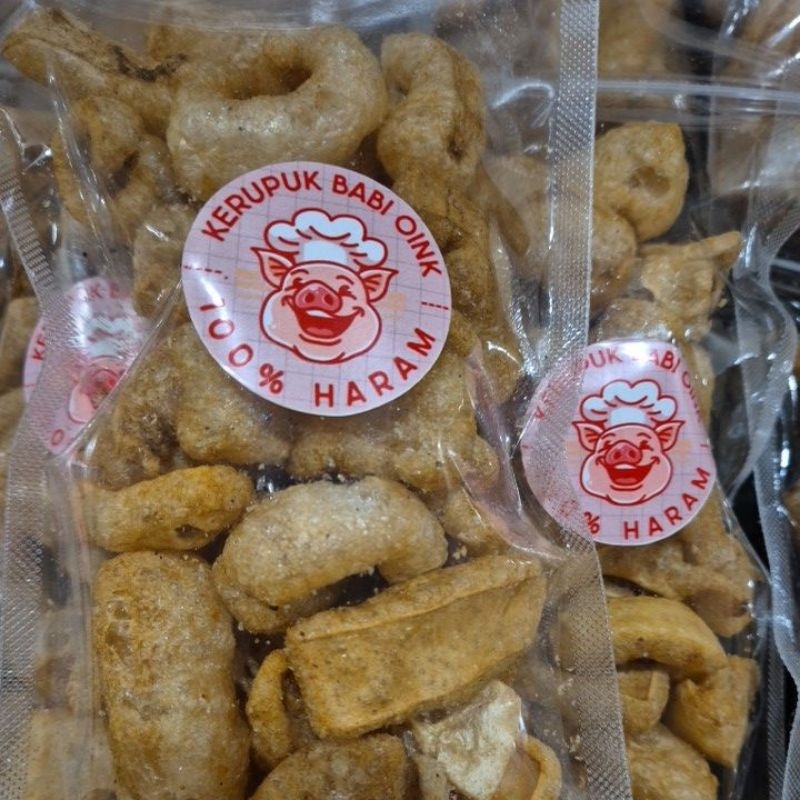 

Kerupuk Babi Oink (70k dapat 2)