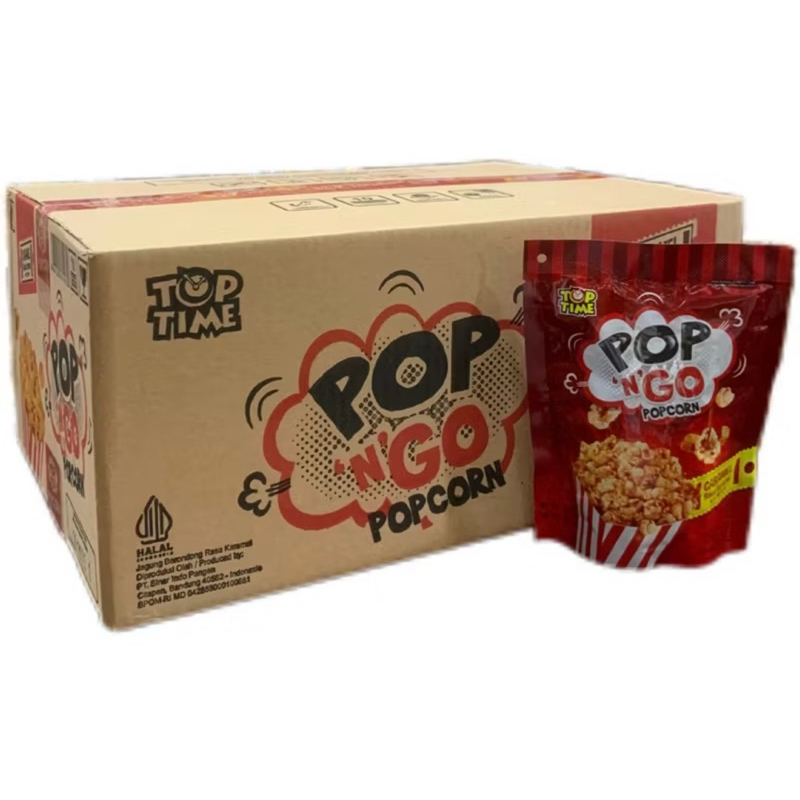 

Pop Corn Pop n Go isi 30 Bungkus