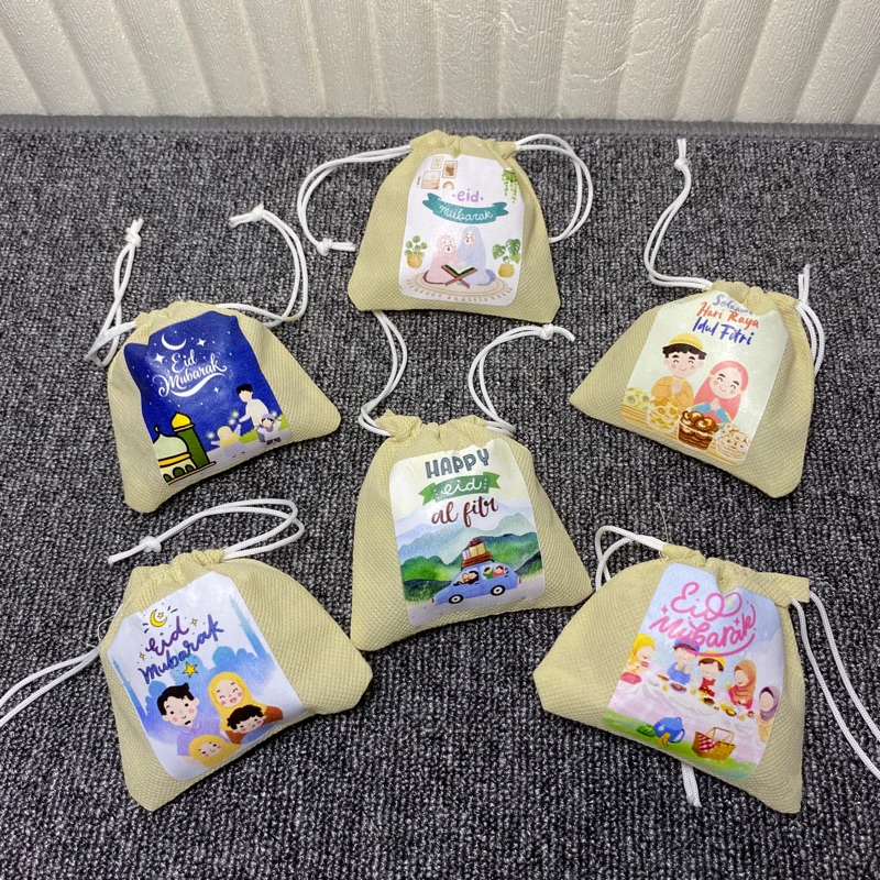 

(COD 12 PICT) Angpau lebaran SERUT / Dompet angpau serut lebaran / pouch lebaran