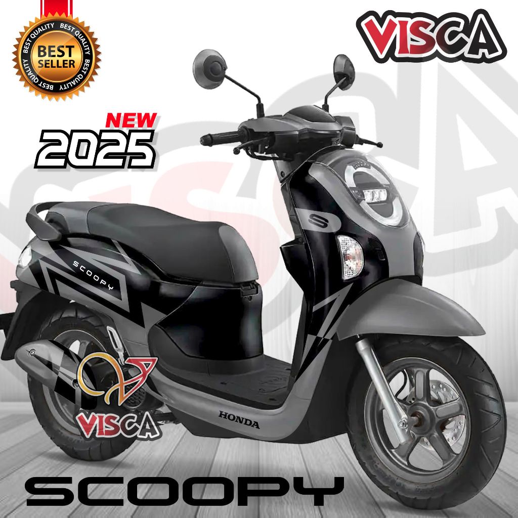 Decal Scoopy Full Body 2025 Stiker Scoopy Lagi Viral 2025 Decal Scoopy Full Body 2025 Striping Scoop