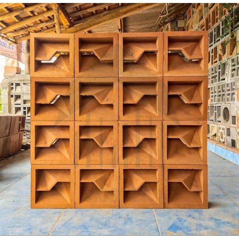 ROSTER BETON MINIMALIS MOTIF PETIR ANTI TAMPIAS