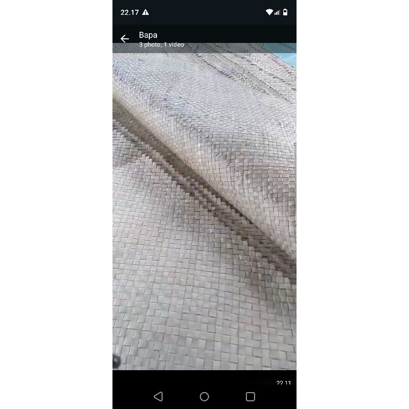 Tikar pandan jumbo 190x130 /Tikar piknik /Tikar jenazah berkualitas. Bersih& rapih