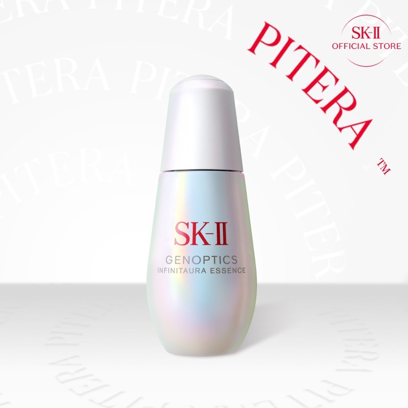 SK-II GenOptics InfinitAura Essence 50ml: Serum Essence Wajah Pencerah Kulit Kusam