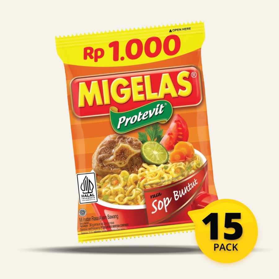

Migelas Sop Buntut Renceng 15 Sachets