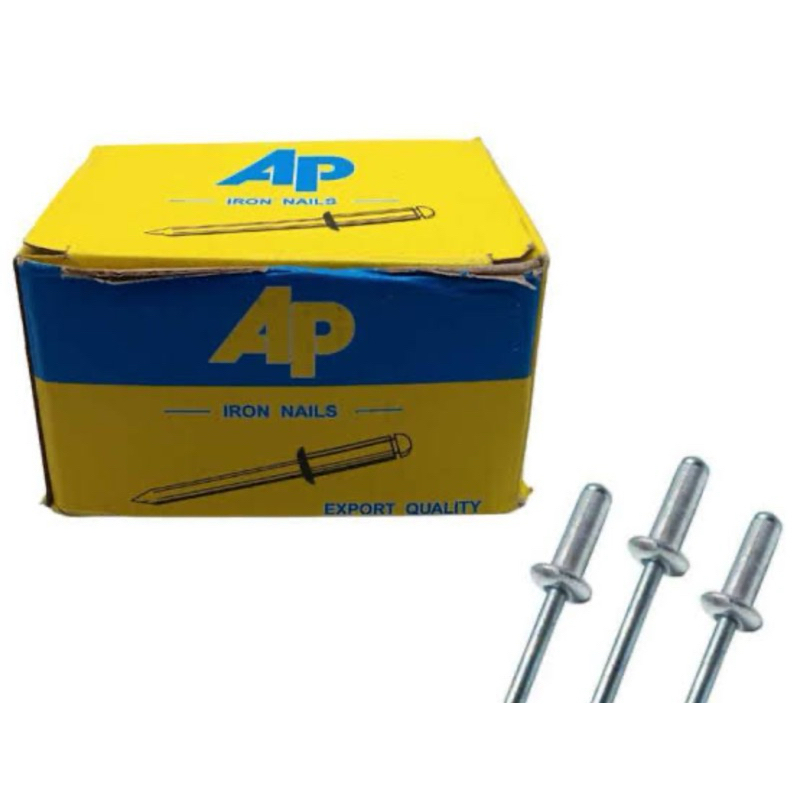 paku rivet 450 paku rivet 3,2MM X 12,7 MM paku ripet 450 ( 1 KOTAK )