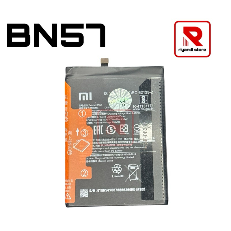 BATERAI XIAOMI POCO X3 NFC / POCO X3 PRO BN57