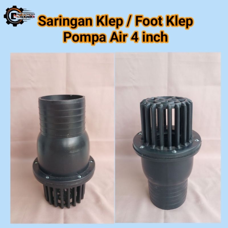 saringan klep 4 inch foot klep 4 inch  saringan pompa air 4 inch saringan alkon 4 inch