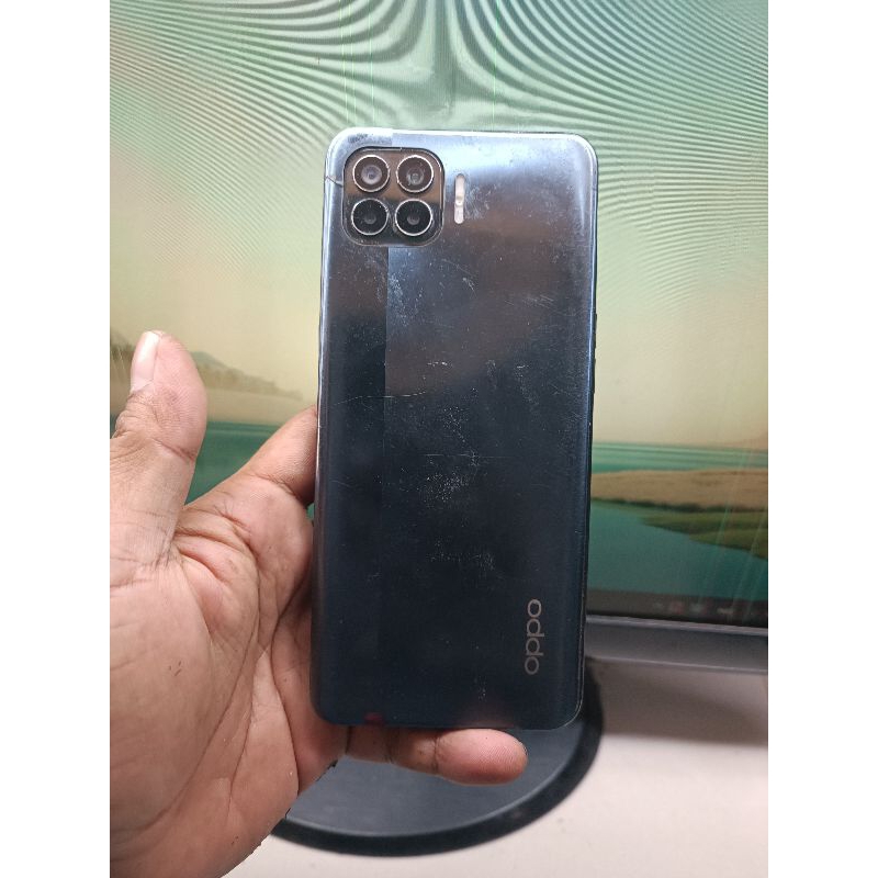 oppo reno 4f minus lcd mesin normal