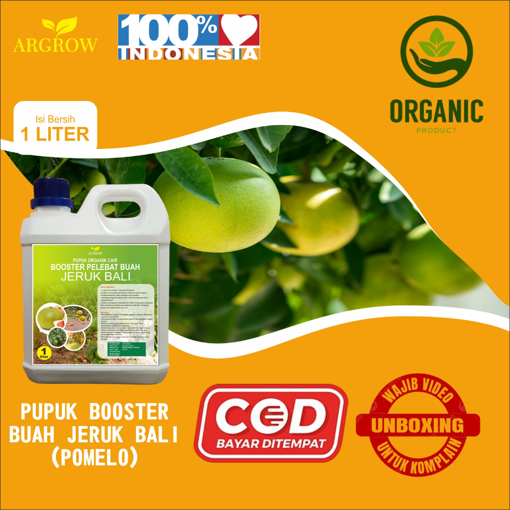 Pupuk organik cair Pelebat Buah Jeruk Bali Pupuk Buah Jeruk Bali