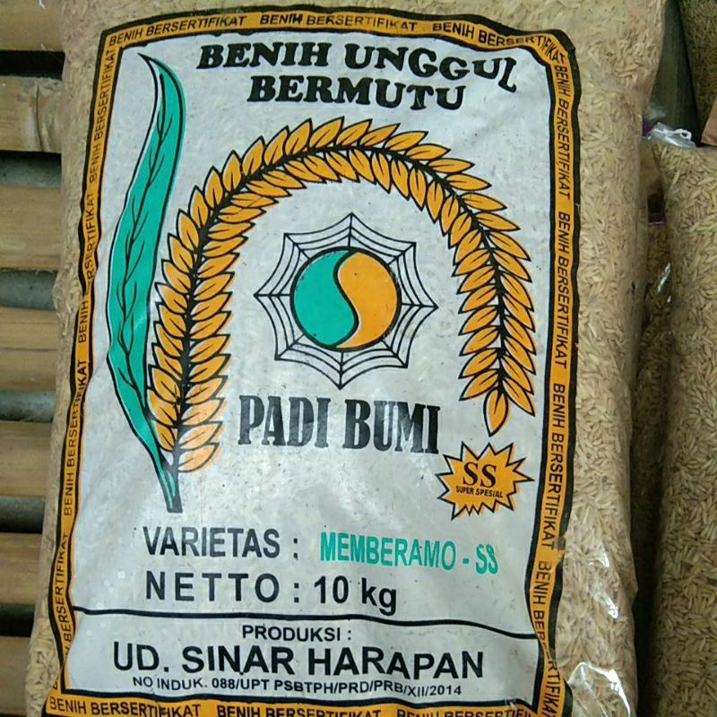 

benih padi memberamo - ss 10kg. expt juli 2025