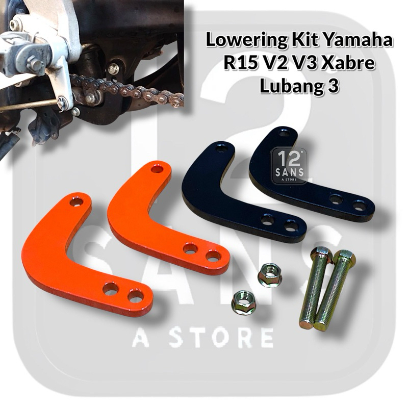 Yamaha R15 V2 V3 Lowering Kit Xabre Lubang 3