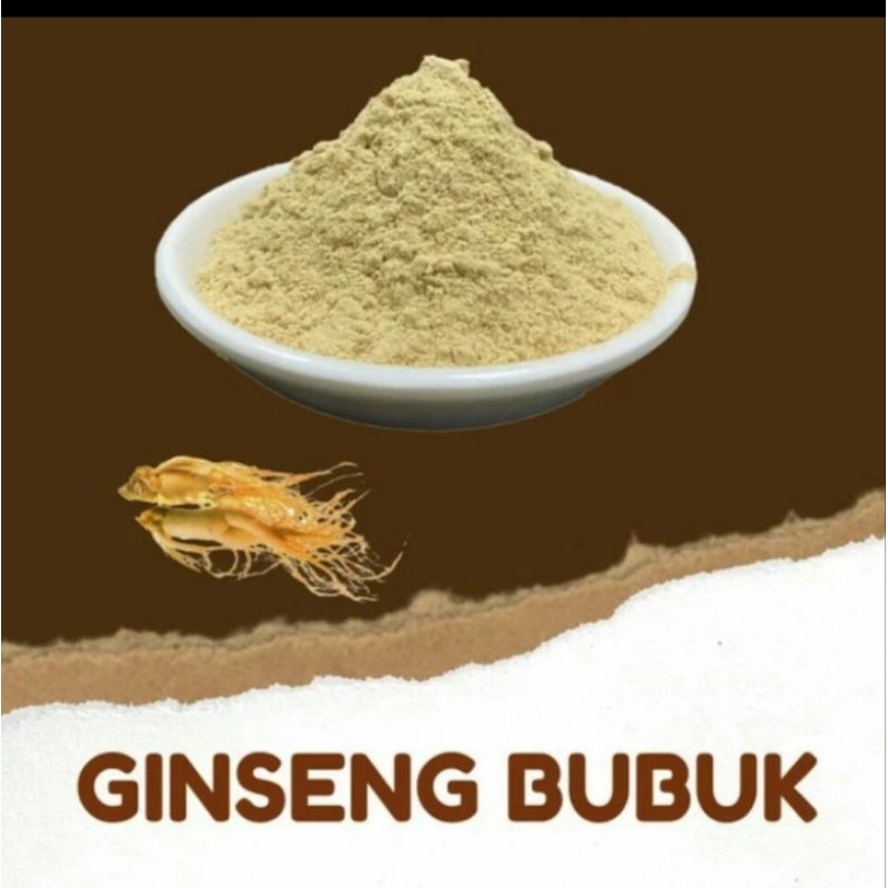 

Bubuk Ginseng Jawa Murni Tanpa Campuran