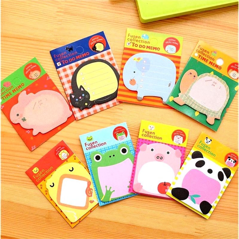 

(bisa cod harga termurah diskon) memo mini sticy note/notes tempelan kertas estetik