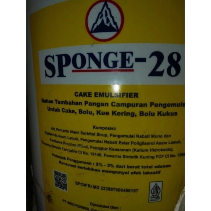 

SP Sponge-28 Cake Emulsifier 10 ons, 250g & 500g