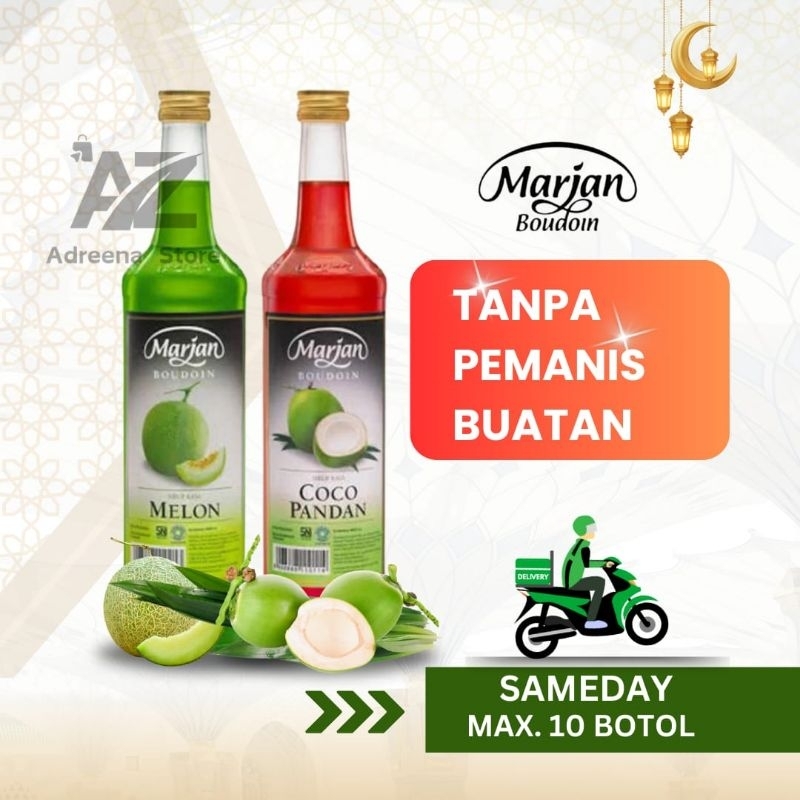 

Sirup Marjan Cocopandan | Marjan Melon | Marjan Termurah