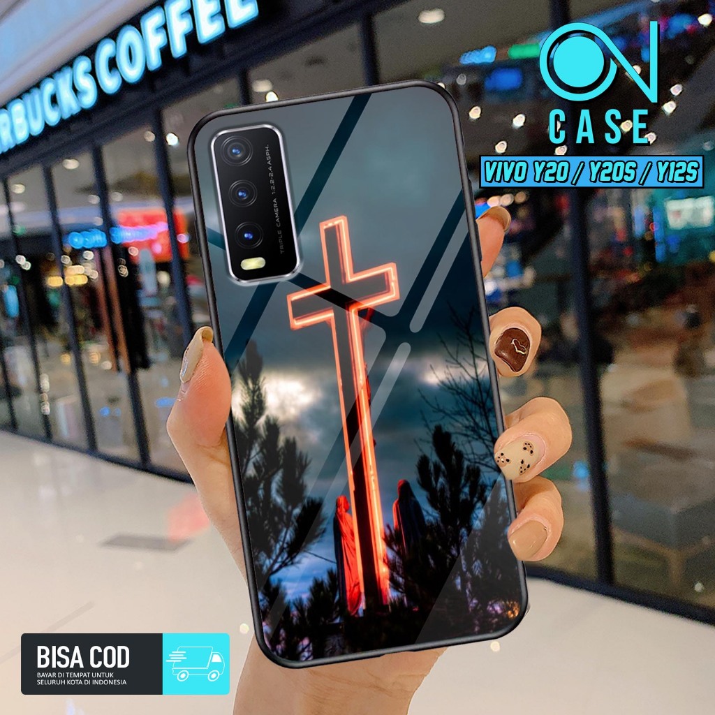 Case VIVO Y20/Y20S/Y12S/Y20SG Mistercase11 [ Salib ] Case Hp Glossy Casing Hardcase Softcase Bisa co