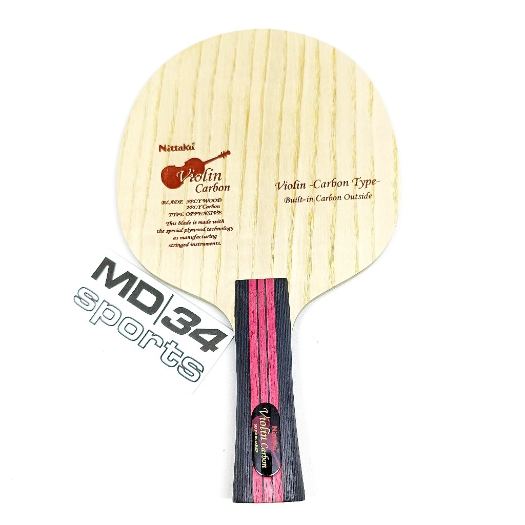 Kayu Nittaku Violin Carbon - blade / kayu / bet pingpong murah