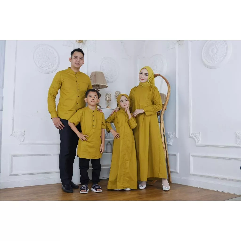 Baju Lebaran Couple Keluarga 2025 | Sarimbit Melayu Elegan untuk Semua Anggota Keluarga