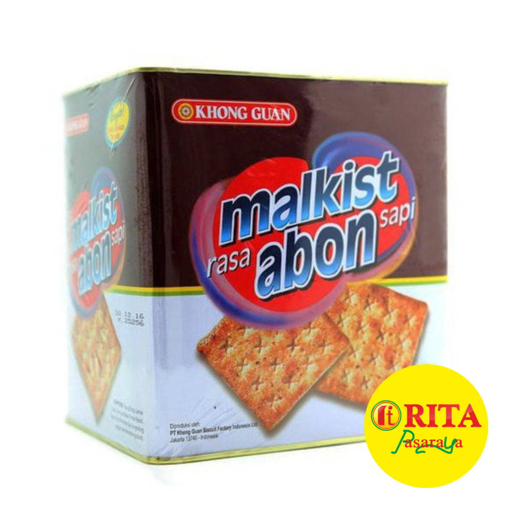 

Khong Guan Malkist Abon 800gr - Biskuit Gurih & Renyah