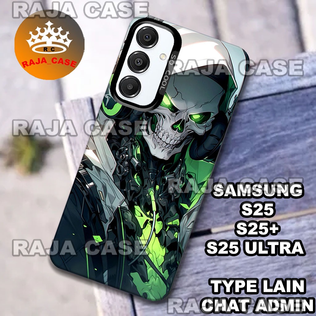 (RC24) Case hp Samsung S25 - Samsung S25 Plus - Samsung S25 Ultra/Motif Cowok/case hologram Samsung 