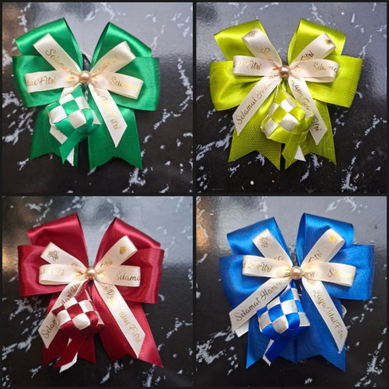 

Pita Idul Fitri Ketupat/ Pita Lebaran / Pita Hampers/parcel PART 3