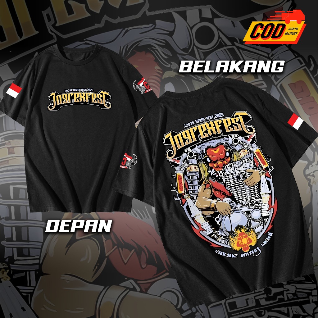 KAOS ACARA JOGREXFEST 2025 CB POLICE JOGJA
