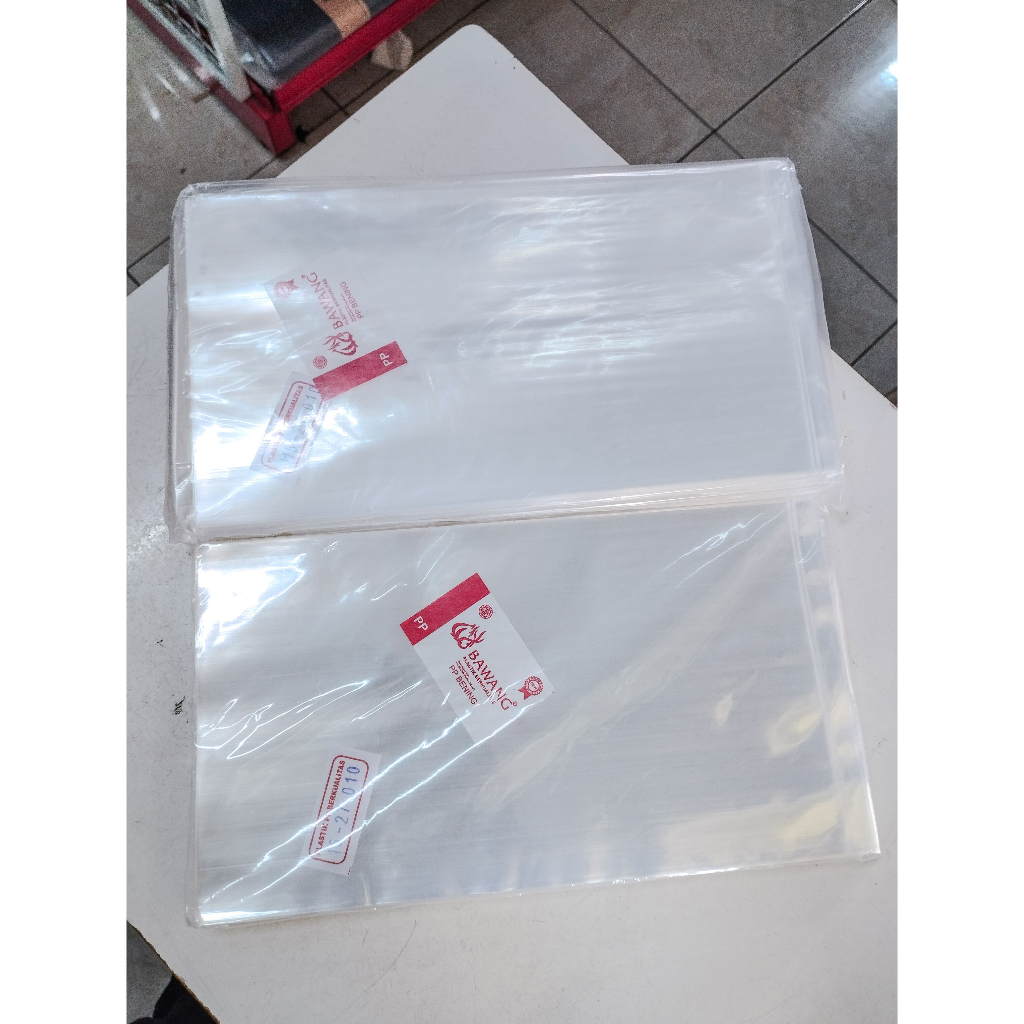 Plastik PP BAWANG Bening 15x27