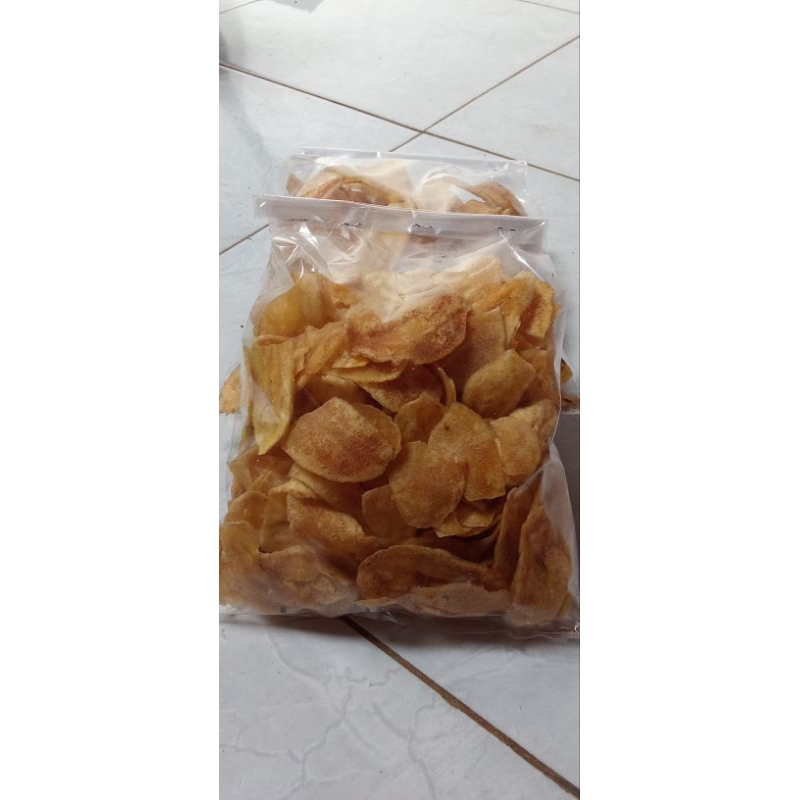 

kripik pisang renyah asin gurih