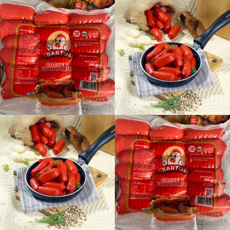 

SOSIS COKTAIL BARTOZ 500gr