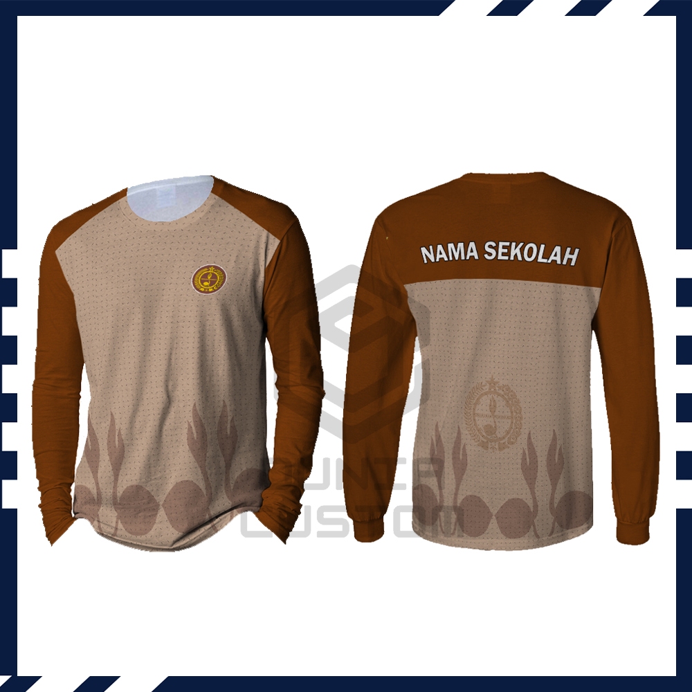 Kaos Baju Jersey Pramuka Pembina Fullprint  / Jersey Pramuka Custom  / Kaos Baju Guru Pramuka