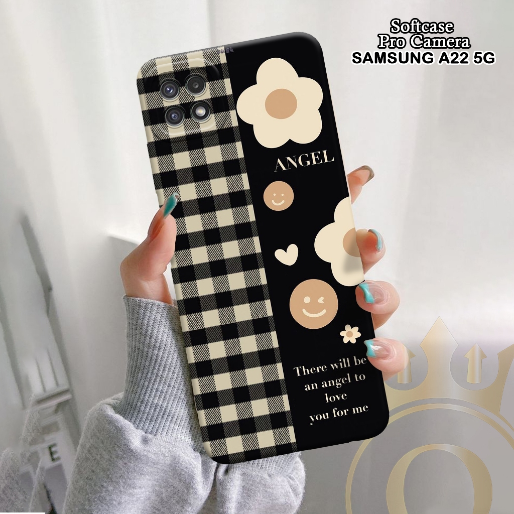 Softcase Samsung Galaxy A22 5G - ORORA - Casing Samsung Galaxy A22 5G - Motif case Lucu - softcase S