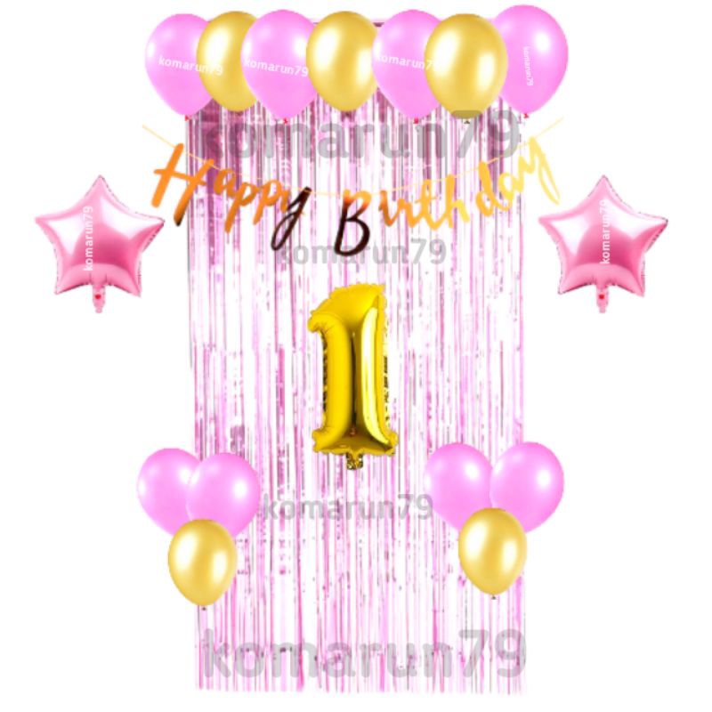 SET DEKORASI ULANG TAHUN/DEKORASI BALON/PAKET DEKORASI BALON/PAKET DEKORASI ULANG TAHUN