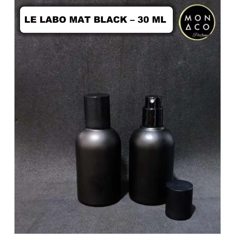 Botol Parfum Le Labo 30ML Drat botol penney  Full Hitam - Botol Parfum Kosong Le Labo - Botol Le Lab