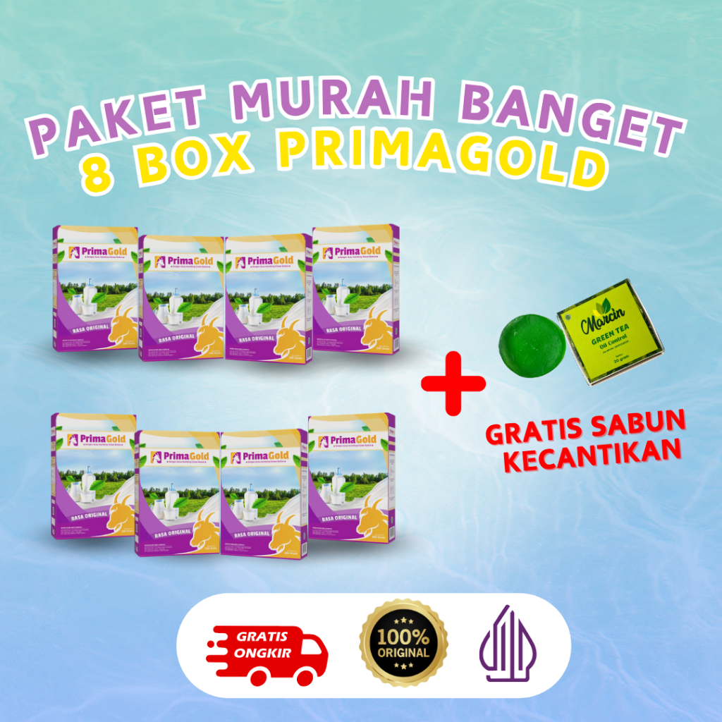 

PAKET HEMAT 8 BOX- SUSU KAMBING ETAWA PRIMAGOLD