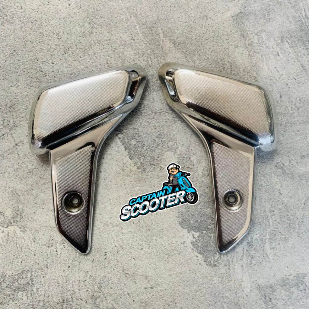 ORIGINAL Footstep Footrest Pijakan Kaki Ori Chrome Vespa SprintPrimavera