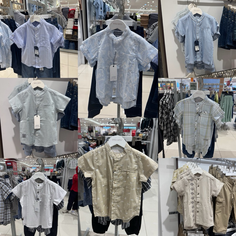 PITO DITO - NEW Kemeja Koko Anak Laki-Laki (3-14 Tahun)