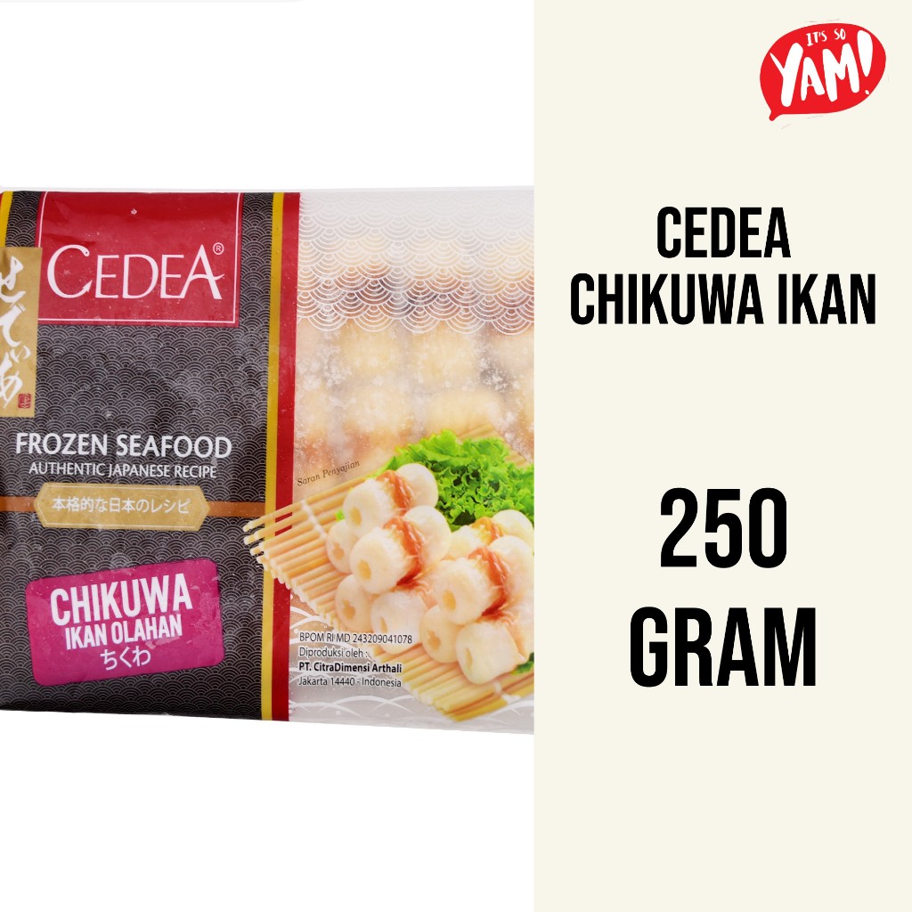 

CEDEA CHIKUWA MINI 250 GRAM MAKANAN OLAHAN IKAN FROZEN