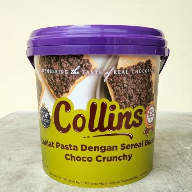 

Selai Choco Crunchy Collins 1kg