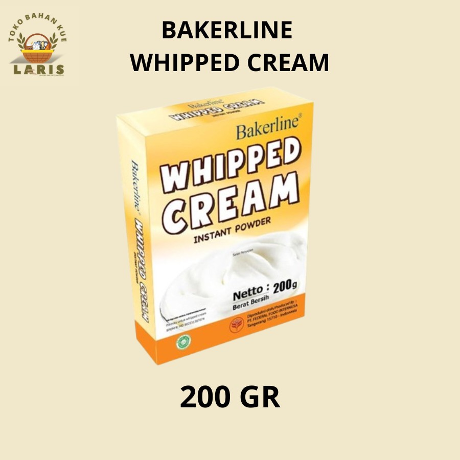 

Bakerline Whipped Cream Instant Powder 200g