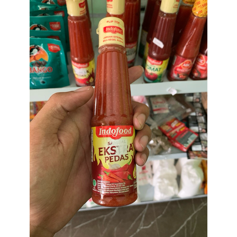 

saus Indofood extra pedas 135ml
