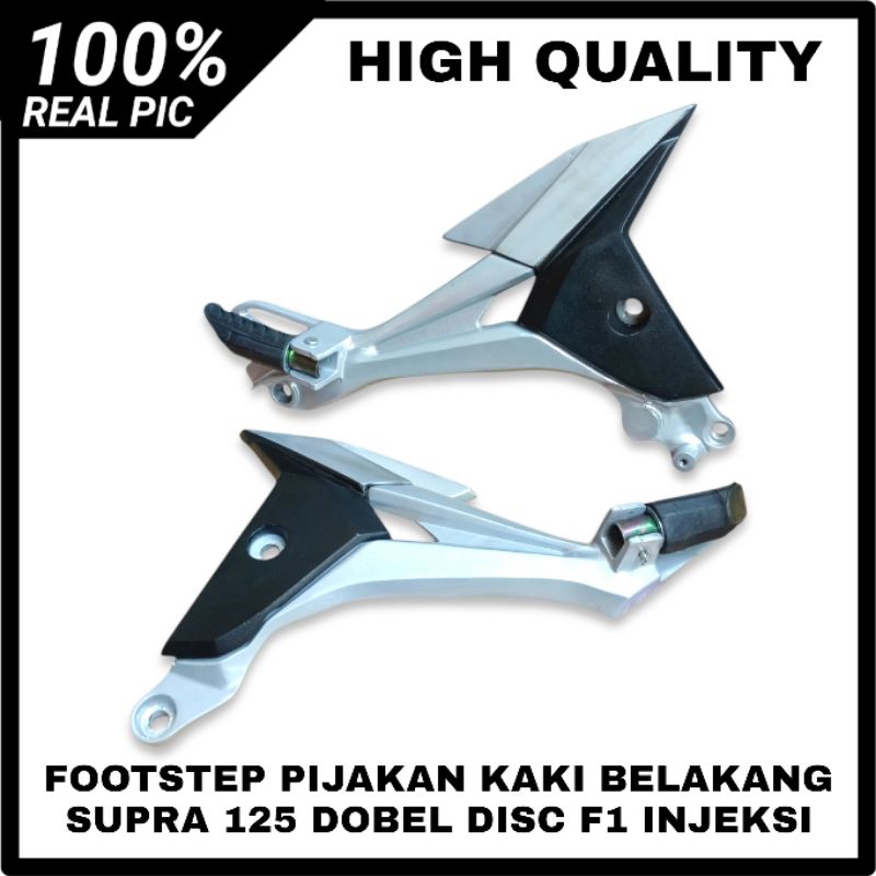FOOTSTEP BOSTEP POSTEP SUPRA NEW DOBEL DISC 125 FI INJEKSI