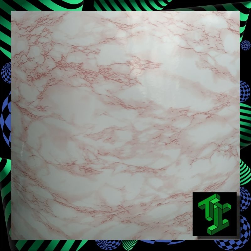 Stiker dapur/Stiker marmer/motif marmer pink/stiker elastis