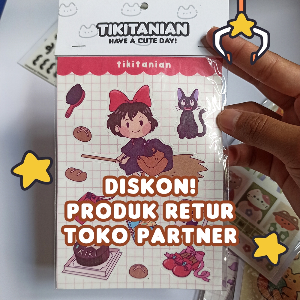 

DISKON! Vynil Stiker Sheet Produk Retur Toko Partner