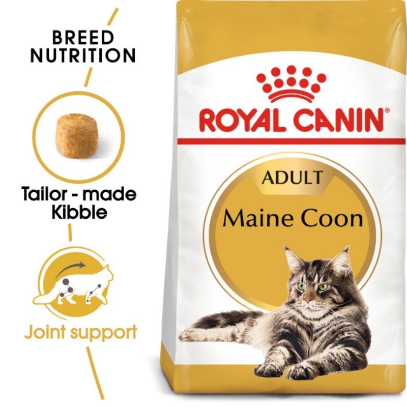

Royal Canin Main Coon (4kg) Dry Makanan Kucing Dewasa - Feline Breed Nutrition