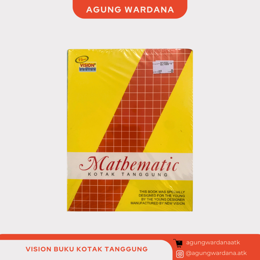 

VISION BUKU KOTAK TANGGUNG ISI 30 LEMBAR