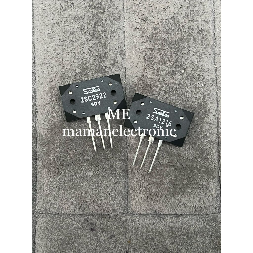 Sanken 5DY 2922/1216 KW2 / Transistor 2SC2922 2SA1216 5DY ORI KW 2