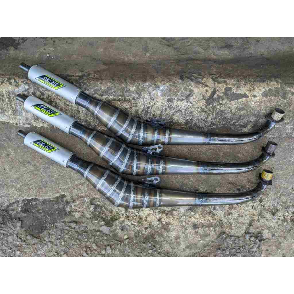 Knalpot SMR F1zr Yypang Lama - Plat Karat Leher Standar