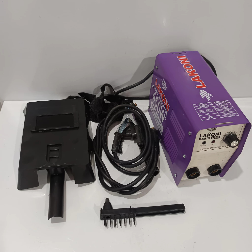 LAS BASIC LAKONI Basic 123ix mesin las 450 watt basic 123 ix Mesin Las Lakoni Mesin Las Inverter Lak